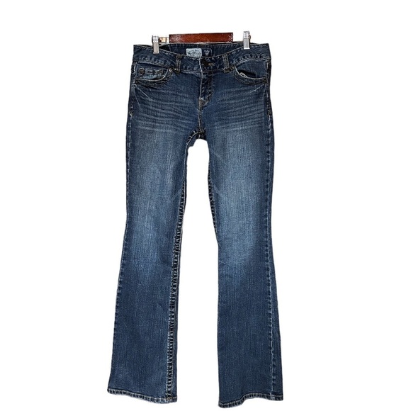 Aéropostale Hailey Skinny Flare Long Jeans - Picture 1 of 4